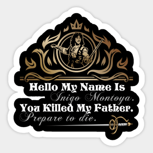 Inigo Montoya Quote Sticker